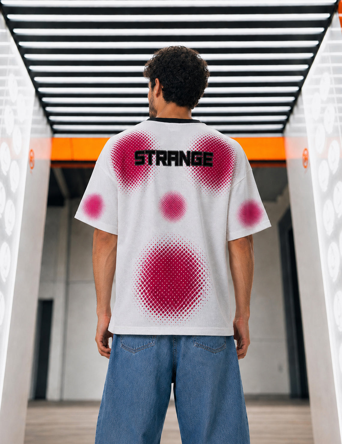 Force Printed Men Round Neck White T-Shirt
