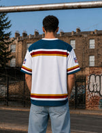 Force Printed Men Round Neck Off-White T-Shirt
