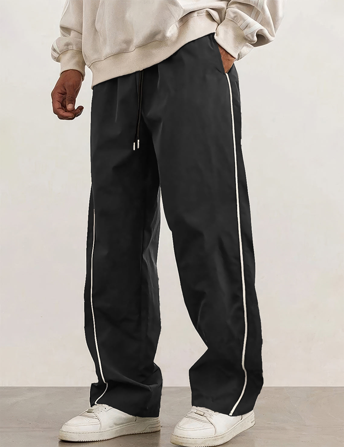 Black Drift Track Pant