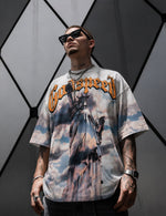Force Printed Men Round Neck White T-Shirt