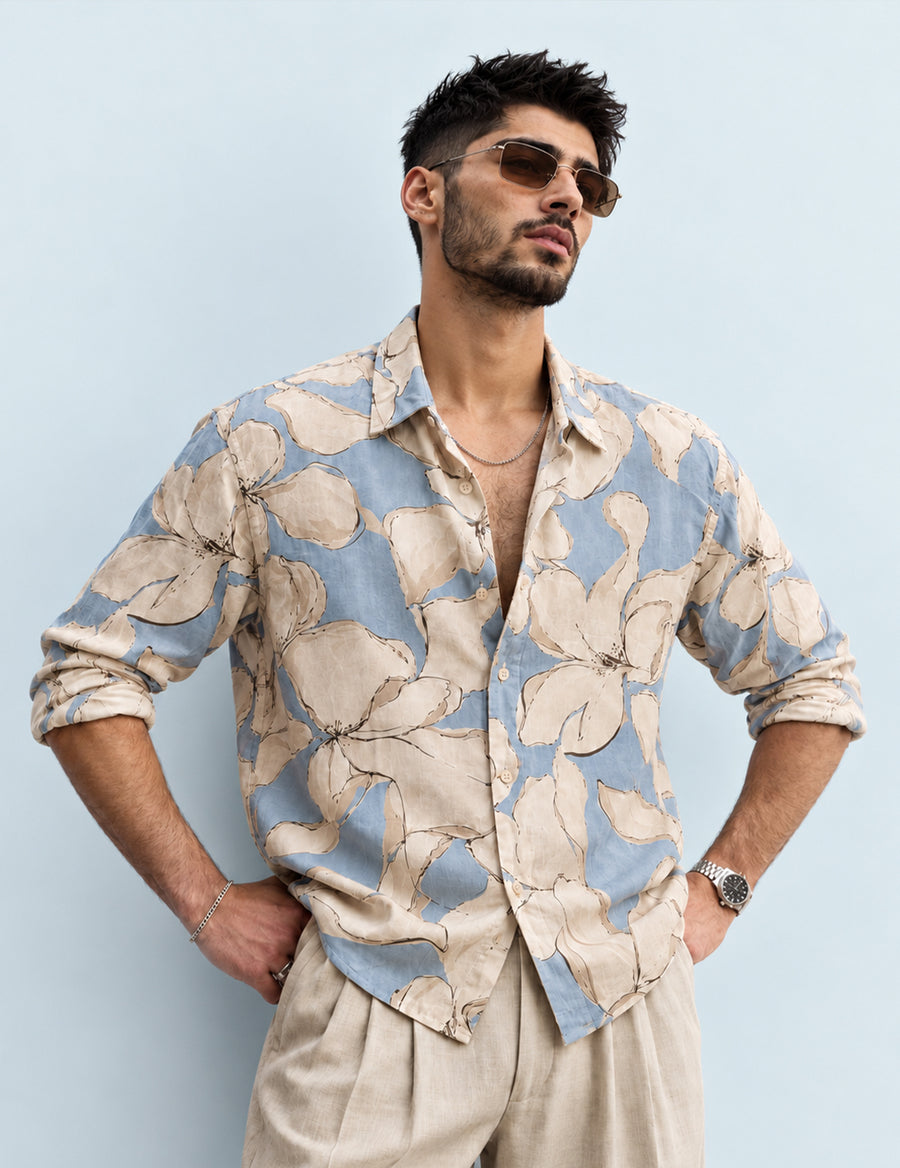 Force Men Printed Casual Shirt