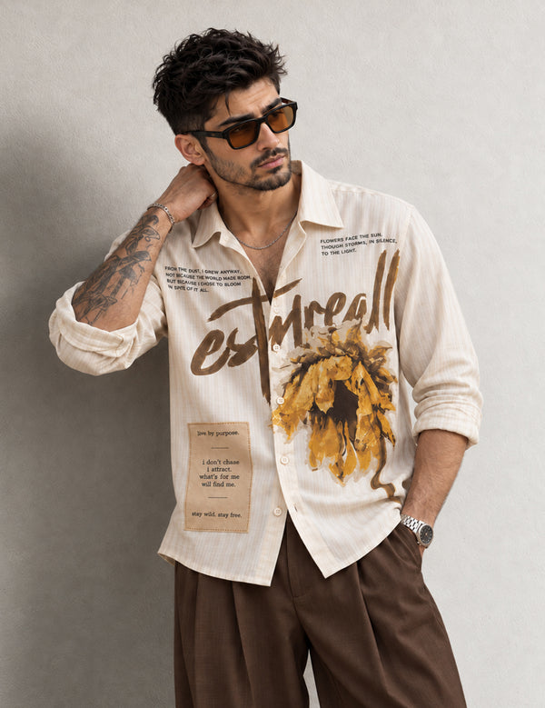 Force Men Printed Casual Shirt