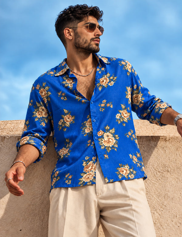 Force Men Printed Casual Shirt