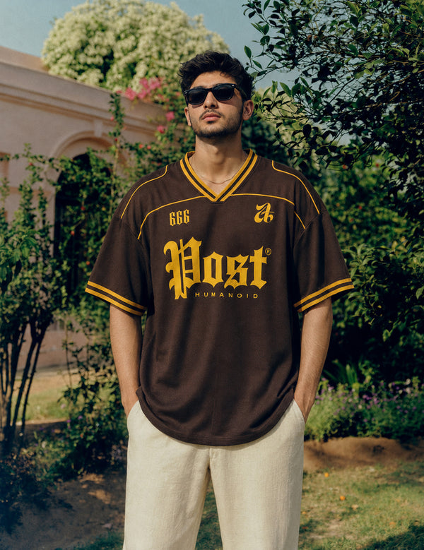 Force Printed Men V Neck T-Shirt