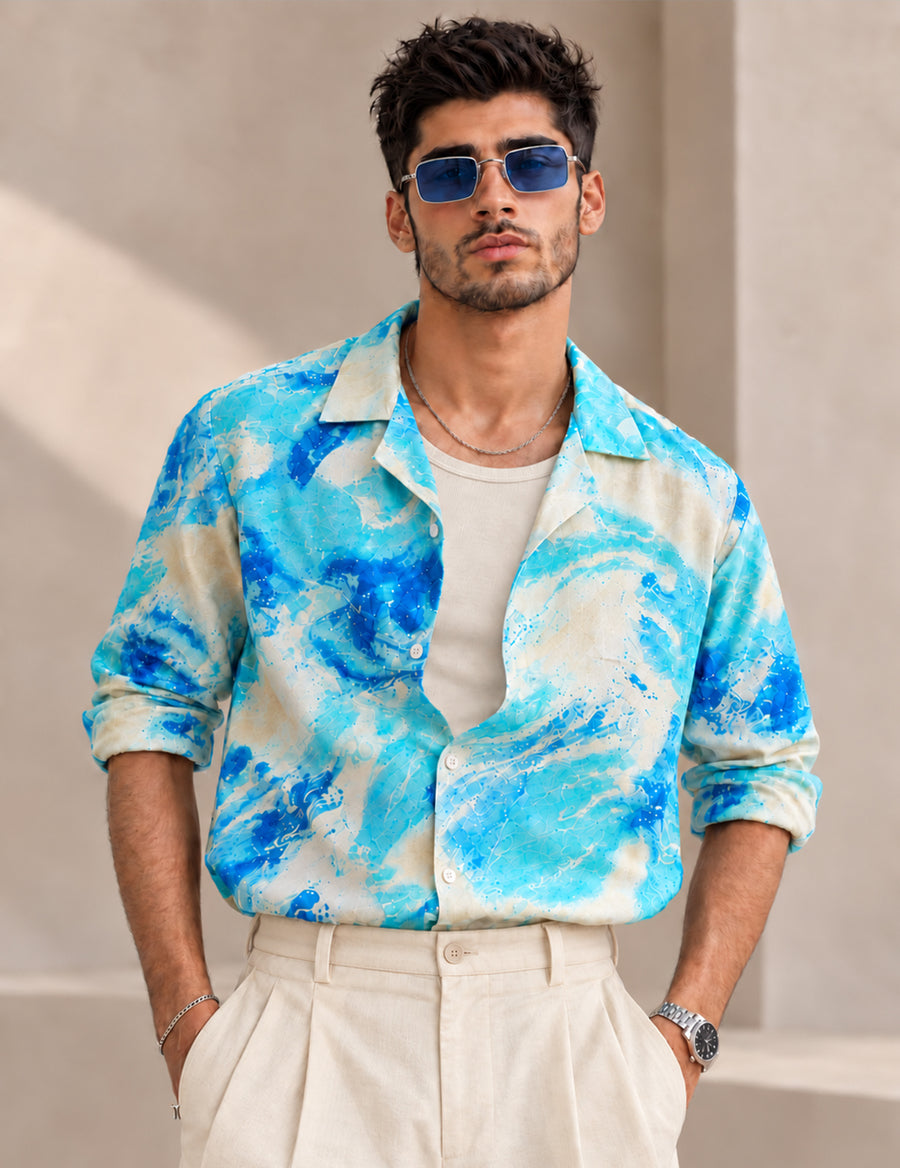 Force Men Printed Casual Shirt
