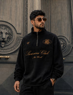Force Printed Men Black Sweatshirt