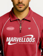 Marvellous Zip-Neck Tee