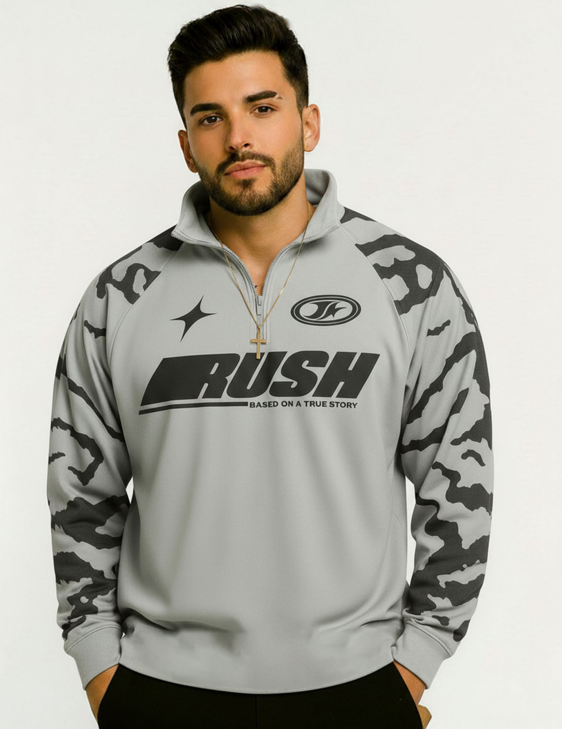 Rush Tactical Half-Zip T- shirt