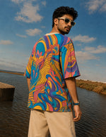 Force Printed Men Round Neck Multi Colour T-Shirt