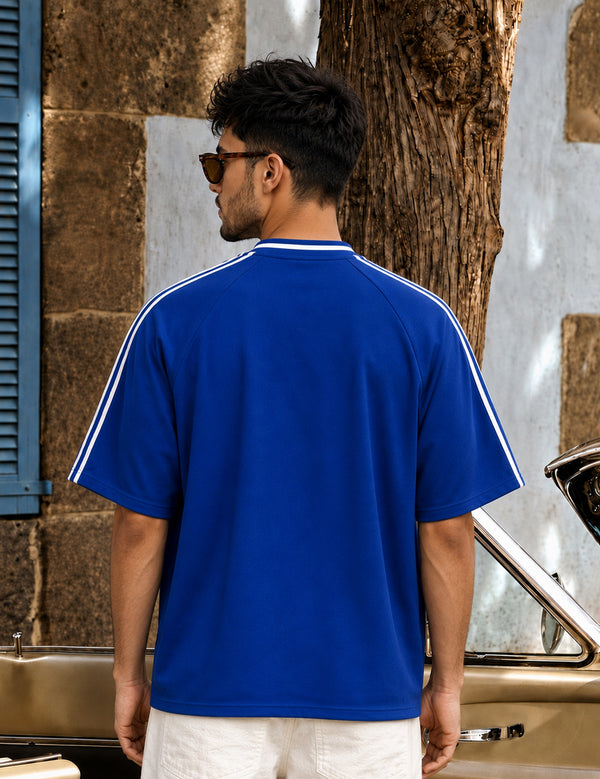 Force Printed Men V Neck T-Shirt