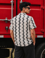 Force Men Printed Casual White Shirt