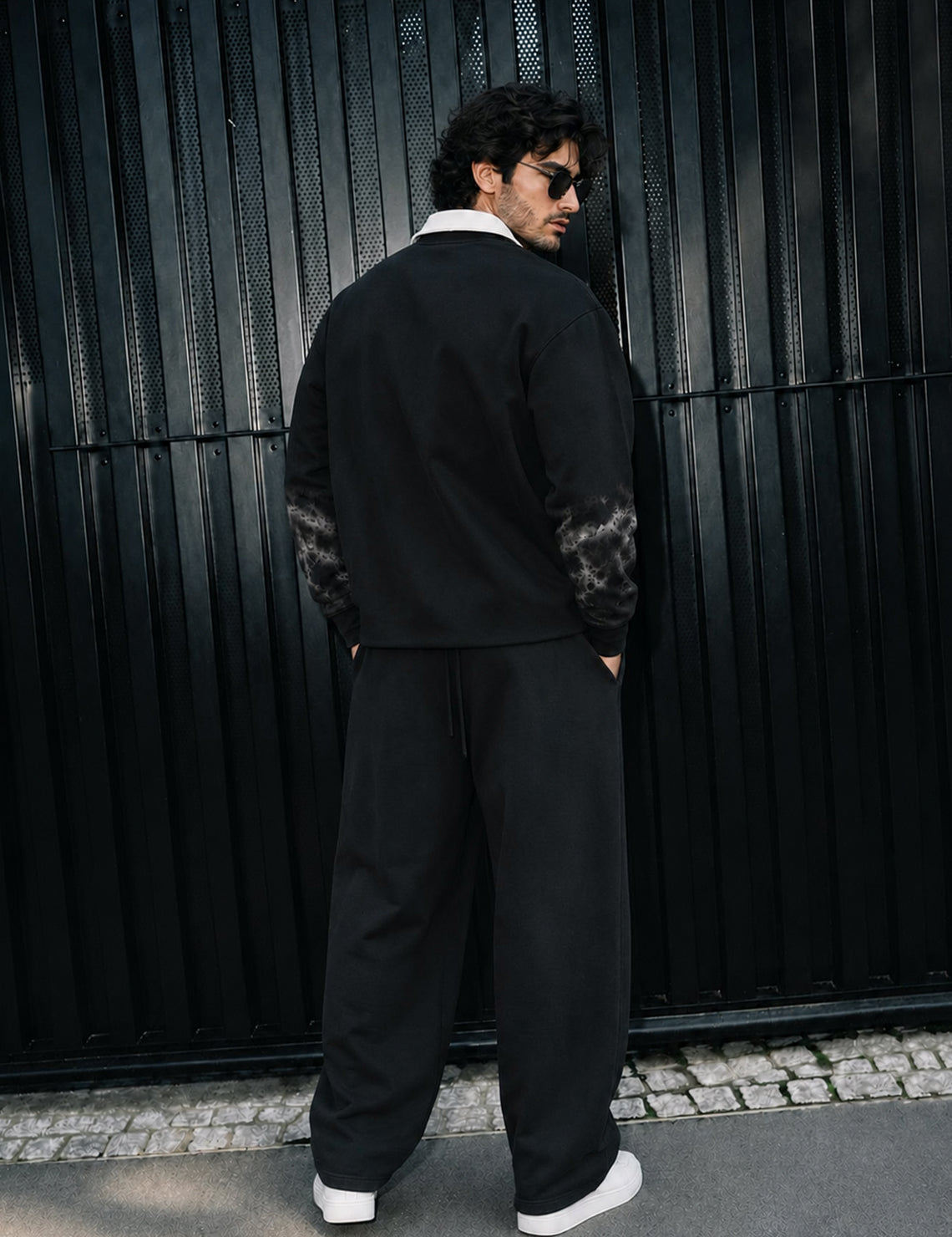FORCE Mens Black Co-ords Set