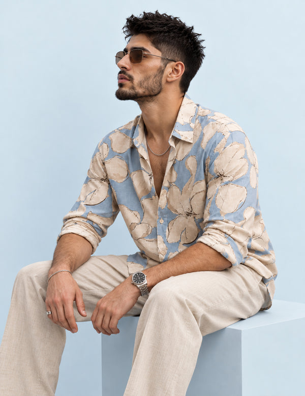 Force Men Printed Casual Shirt