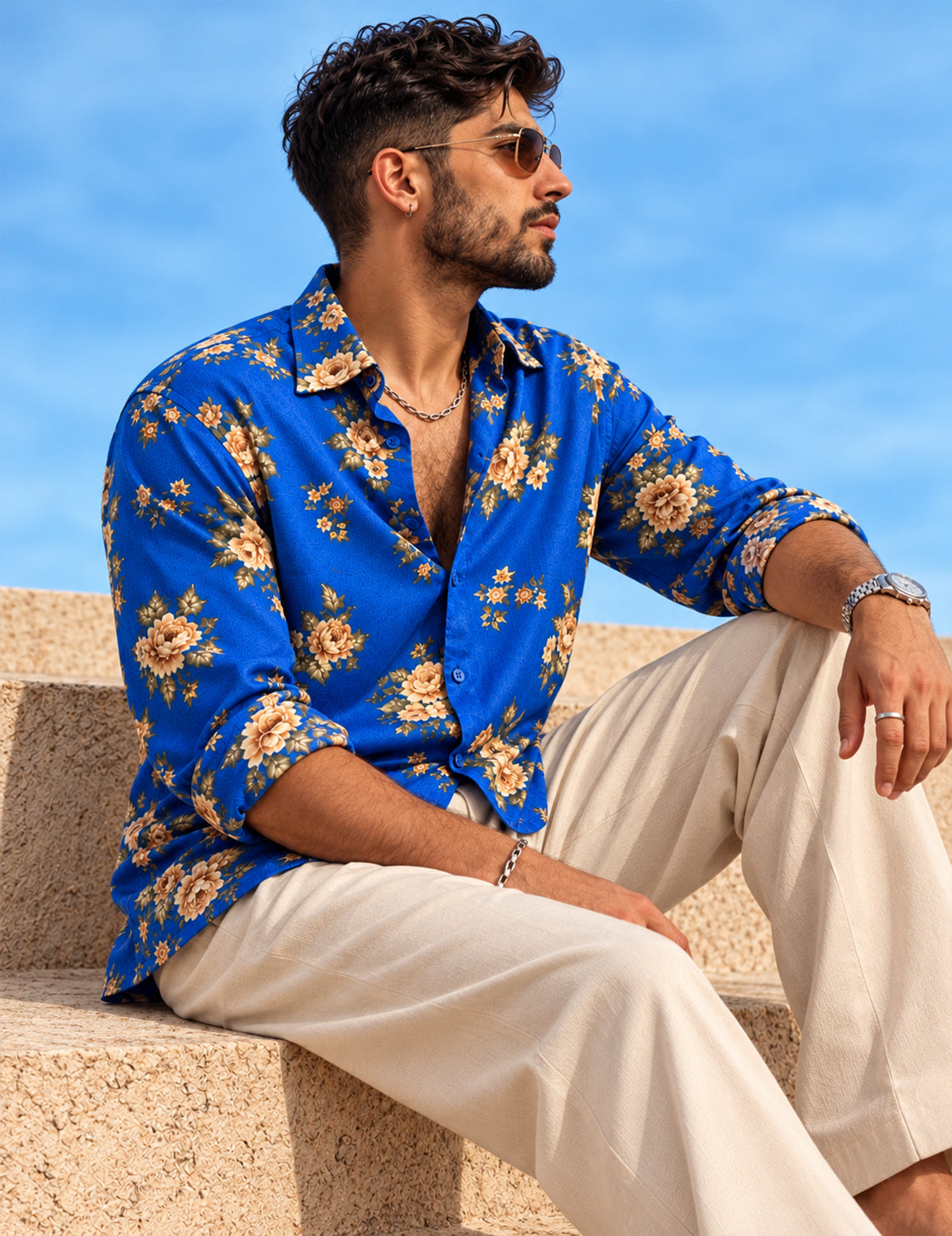 Force Men Printed Casual Shirt