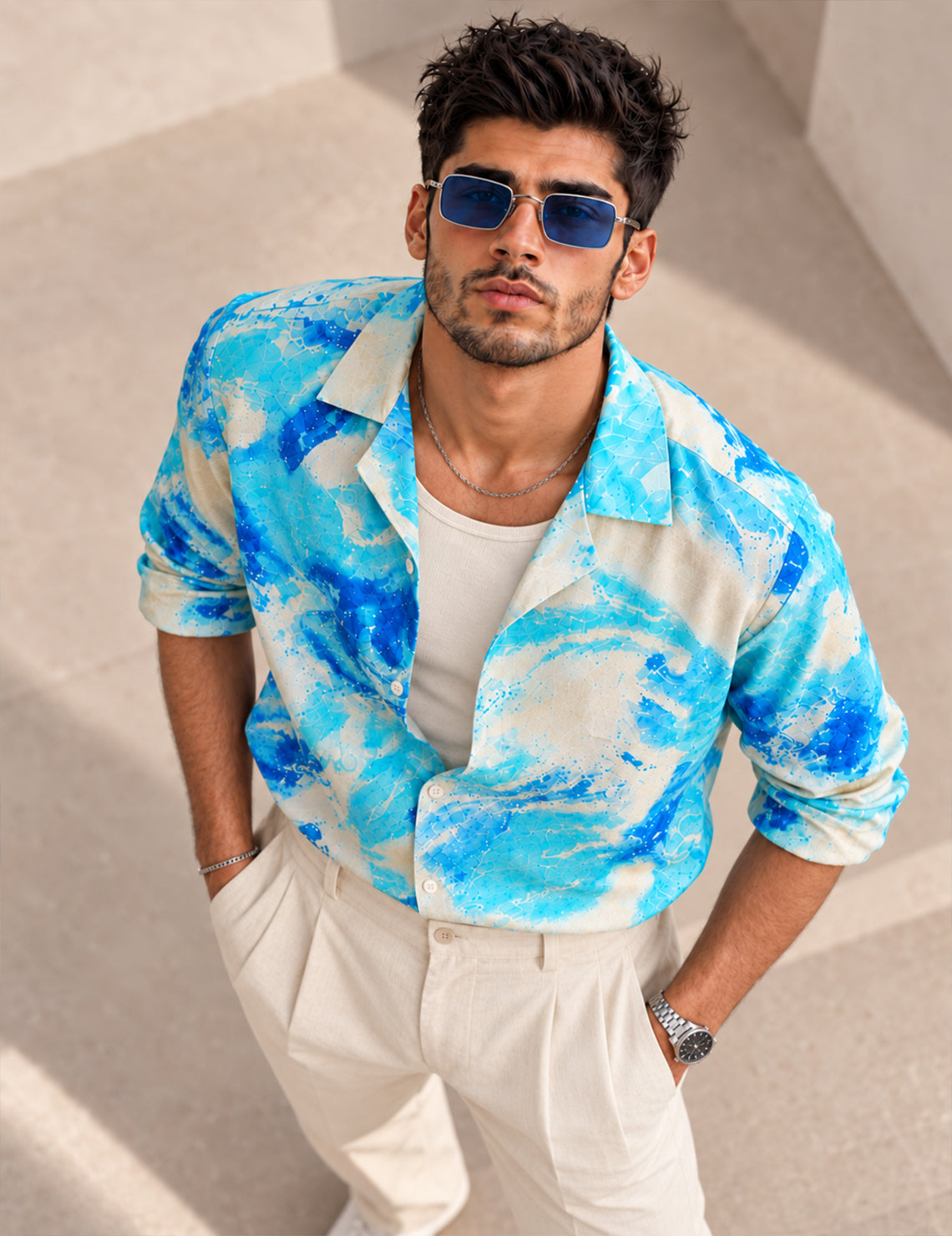 Force Men Printed Casual Shirt