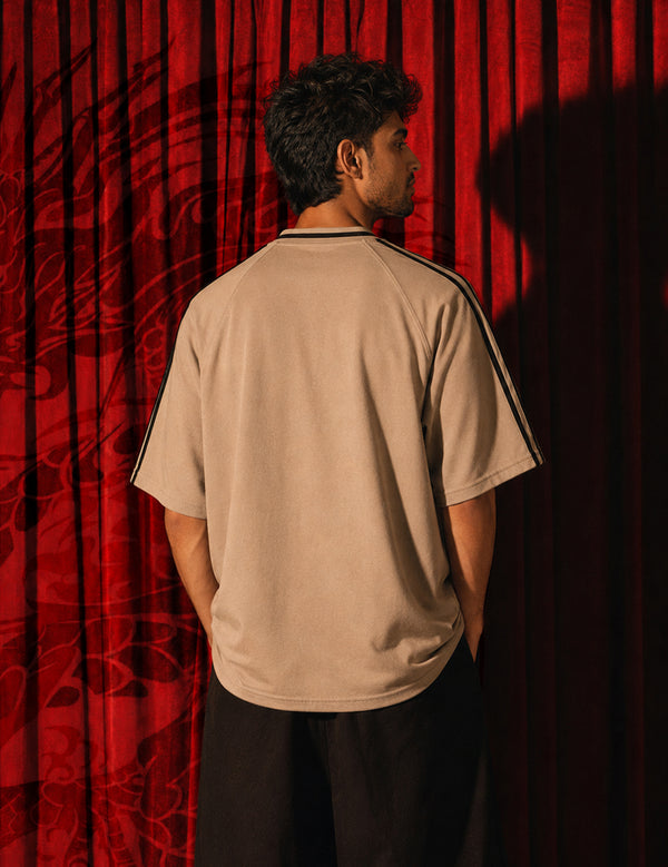 Force Printed Men V Neck T-Shirt