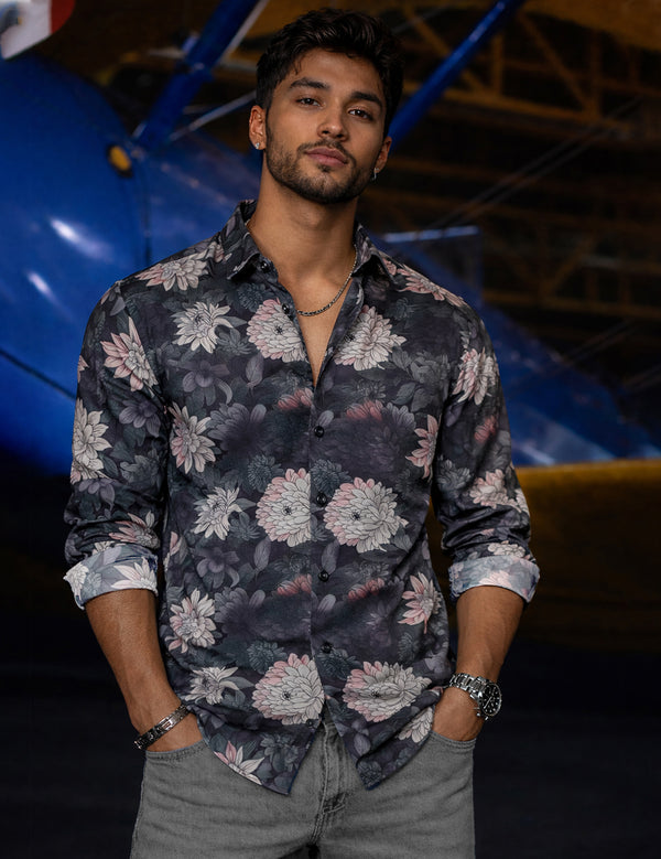 Midnight Bloom Shirt