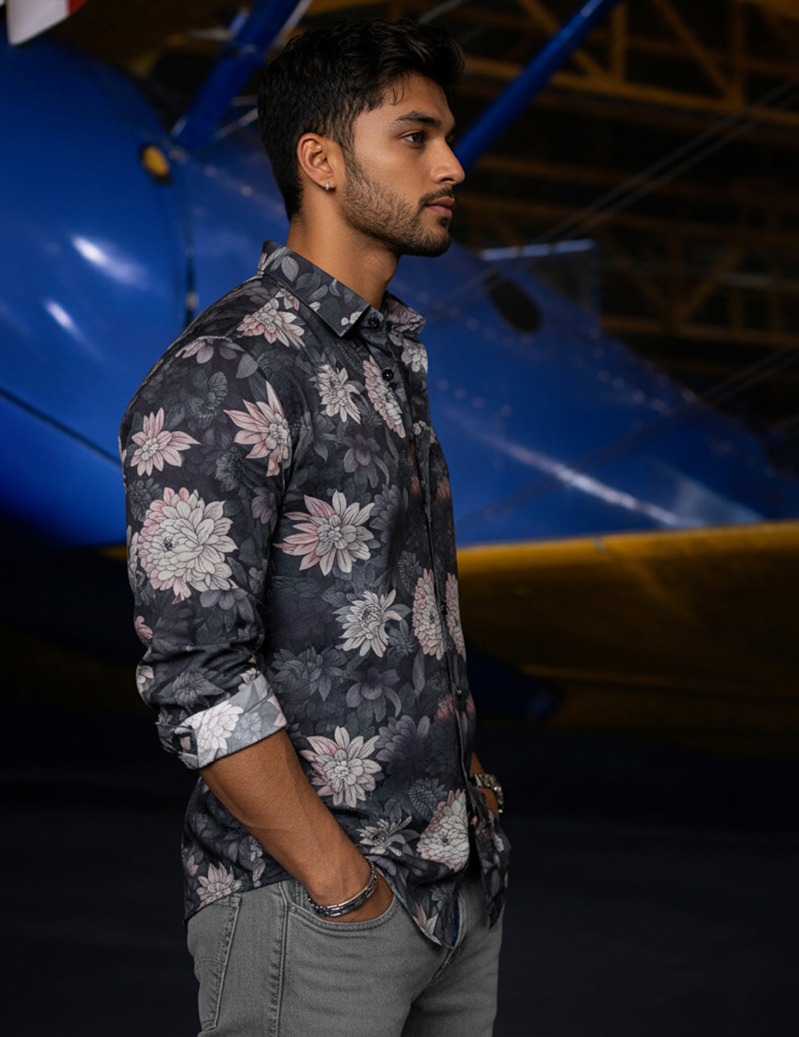 Midnight Bloom Shirt