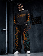 FORCE Mens Black Co-ords Set