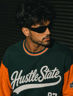 Force Printed Men Green Sweatshirt