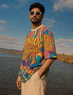 Force Printed Men Round Neck Multi Colour T-Shirt