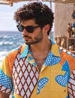 Force Mens Geomatric Print Shirt