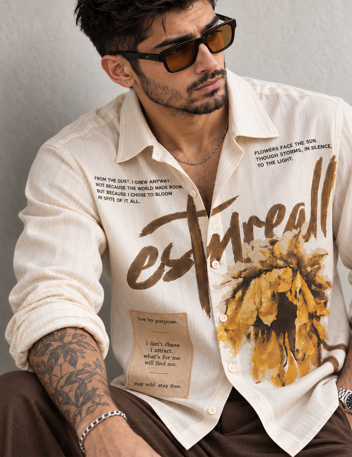 Force Men Printed Casual Shirt