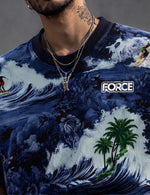 Force Printed Men Round Neck Multicolor T-Shirt