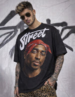 Force Printed Men Round Neck Black T-Shirt