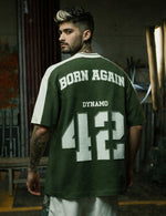 Force Printed Men Round Neck Green T-Shirt