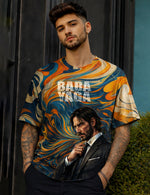 Force Printed Men Round Neck Multicolor T-Shirt