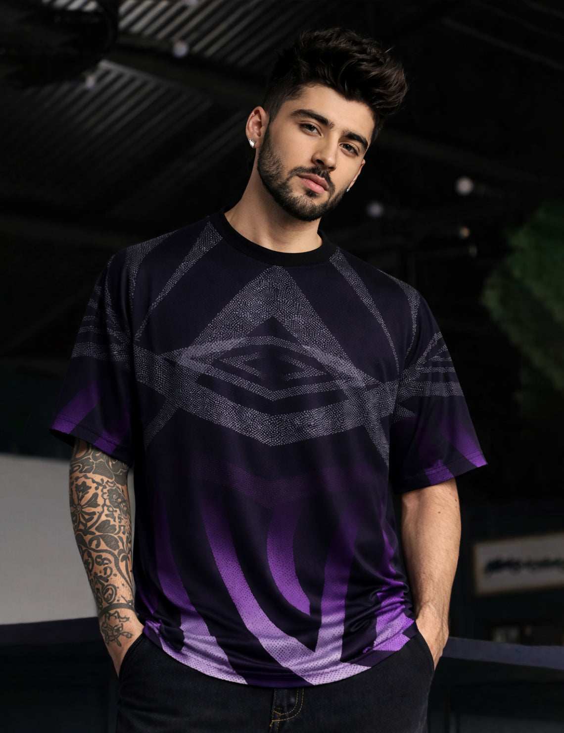 Force Printed Men Round Neck Multicolor T-Shirt
