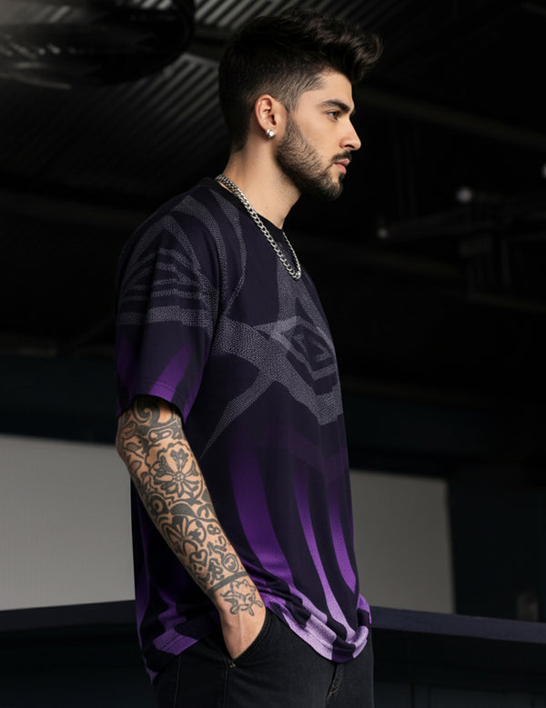 Force Printed Men Round Neck Multicolor T-Shirt