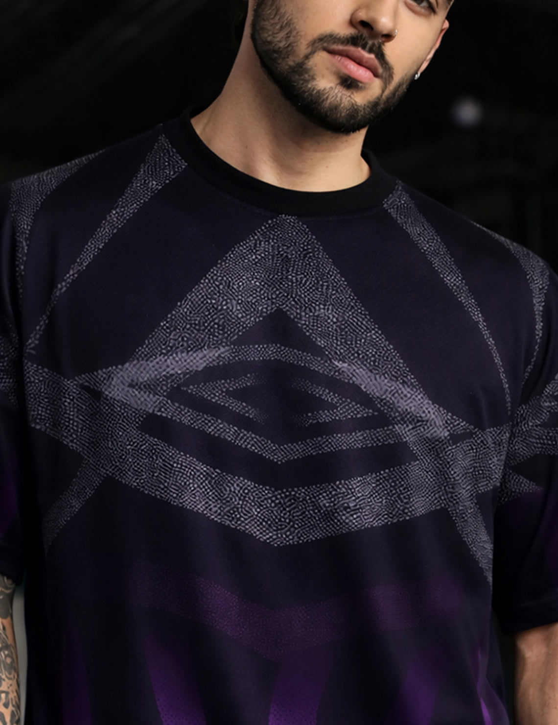 Force Printed Men Round Neck Multicolor T-Shirt