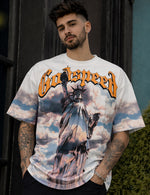 Force Printed Men Round Neck White T-Shirt