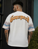 Force Printed Men Round Neck White T-Shirt