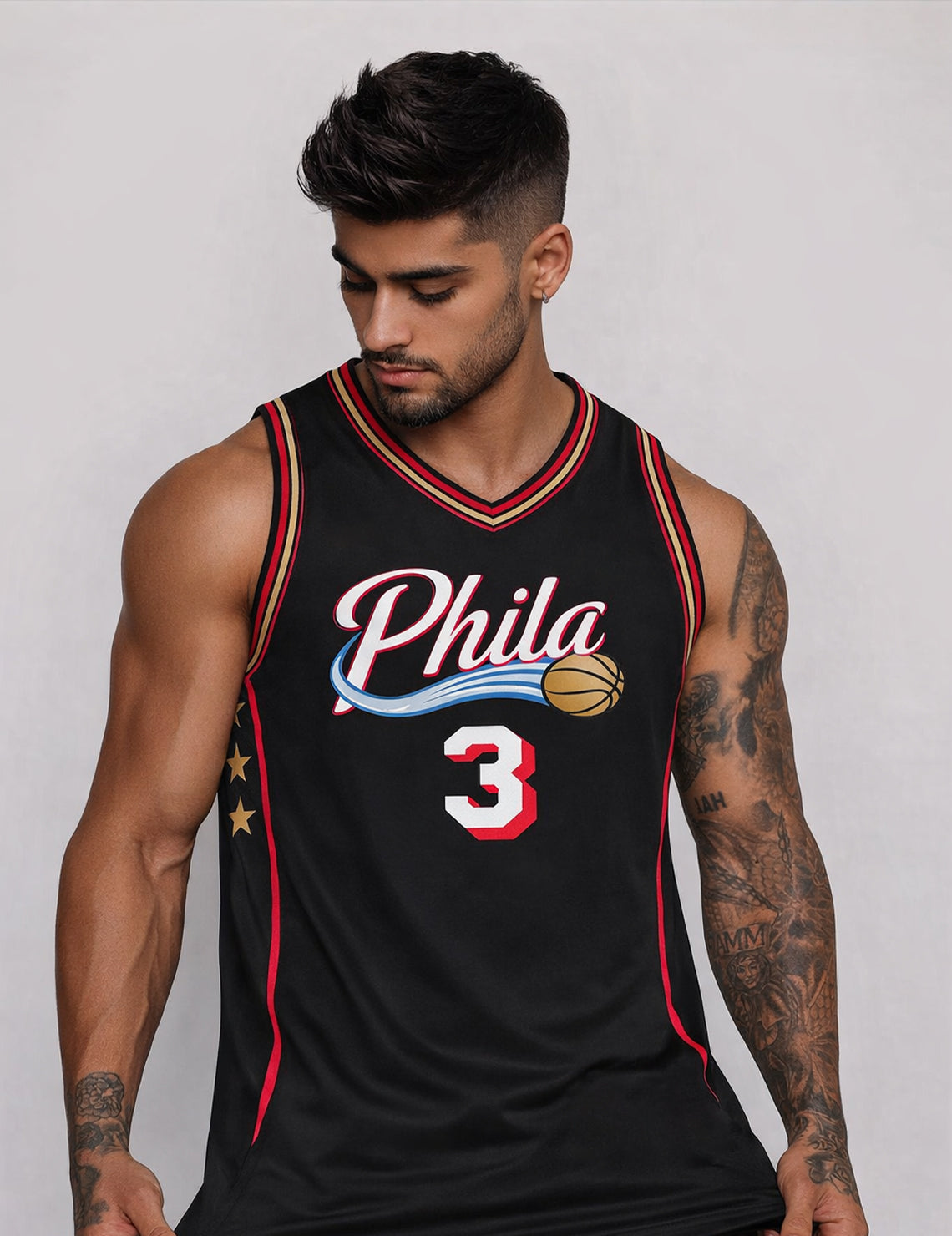 Force Men Black Vest