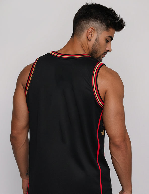 Force Men Black Vest