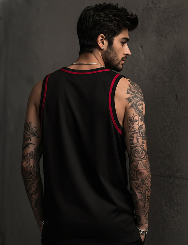 Force Men Black Vest