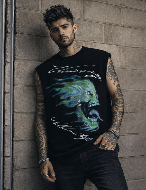 Force Men Black Vest