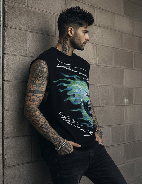Force Men Black Vest
