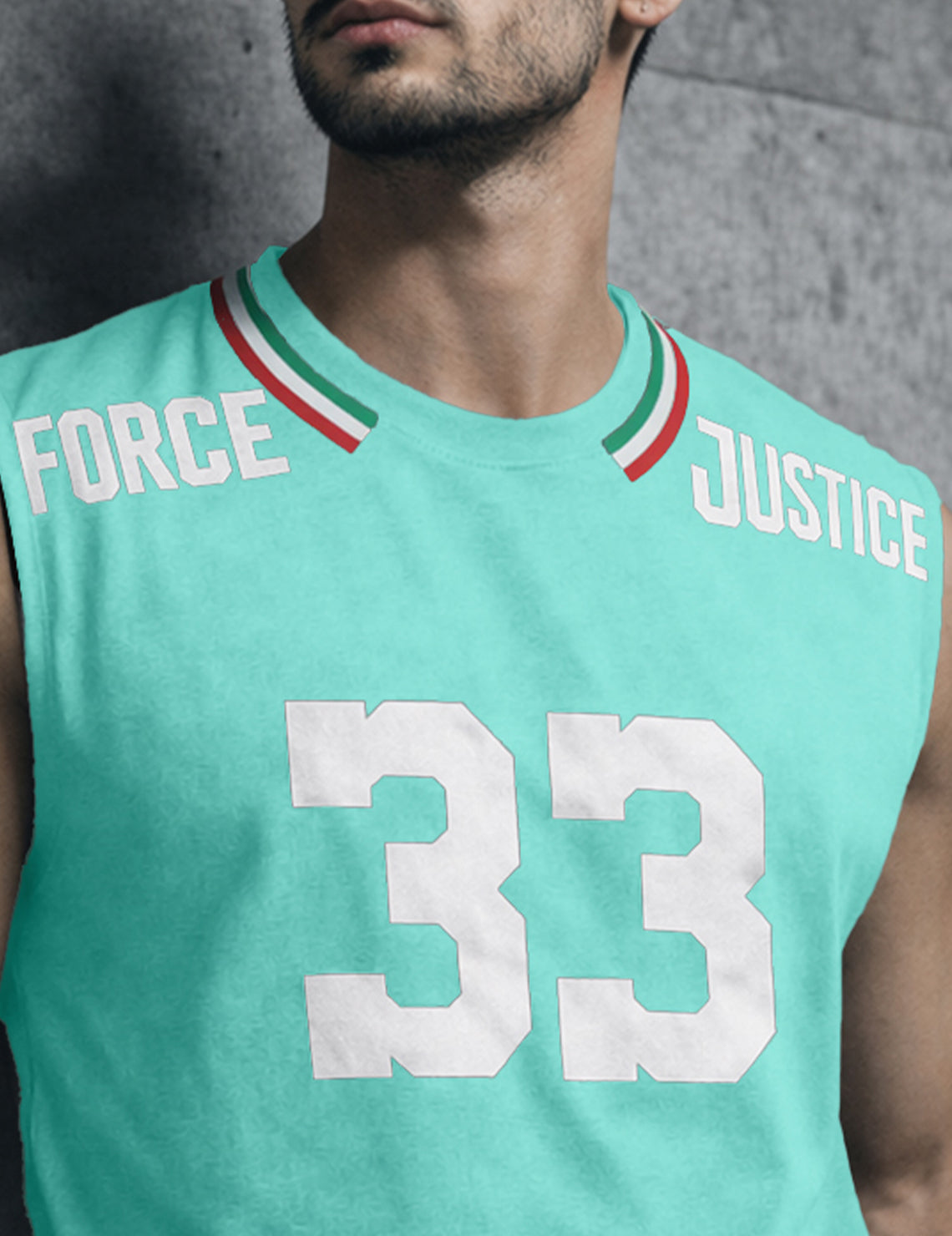 Force Men Ice Blue Vest