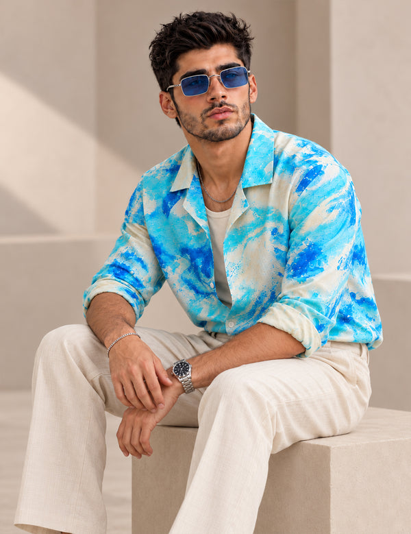 Force Men Printed Casual Shirt