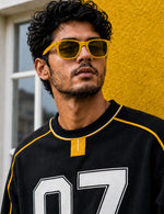 Force Printed Men Black Sweatshirt