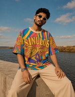 Force Printed Men Round Neck Multi Colour T-Shirt