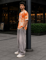 Force Printed Men Round Neck White T-Shirt
