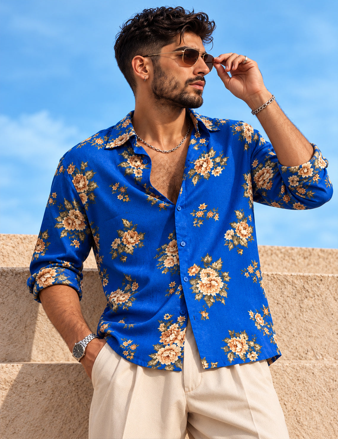 Force Men Printed Casual Shirt