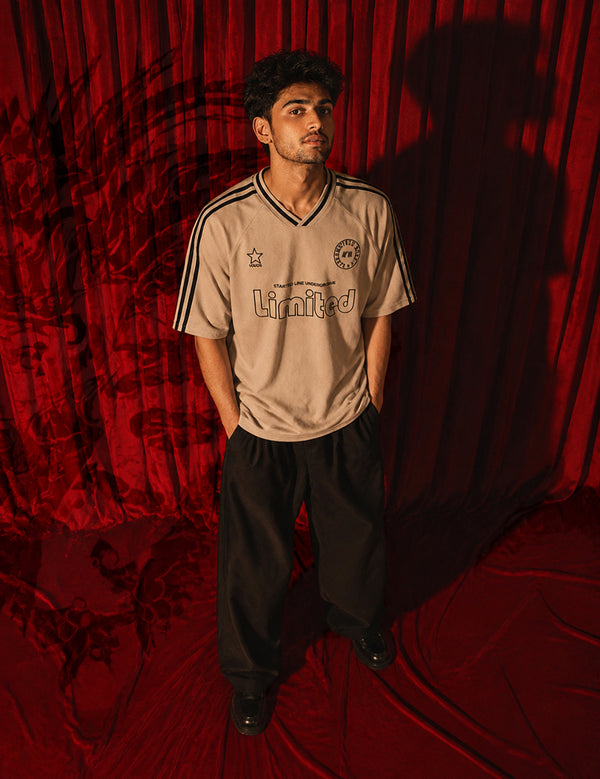 Force Printed Men V Neck T-Shirt