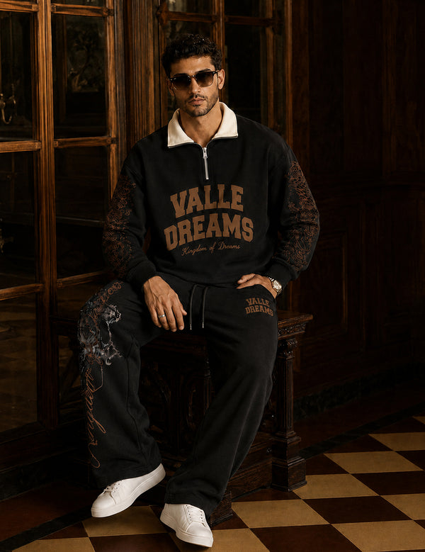 FORCE Mens Black Co-ords Set
