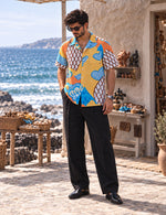 Force Mens Geomatric Print Shirt